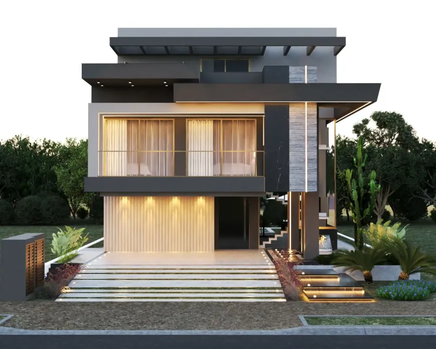 Fachada contemporânea